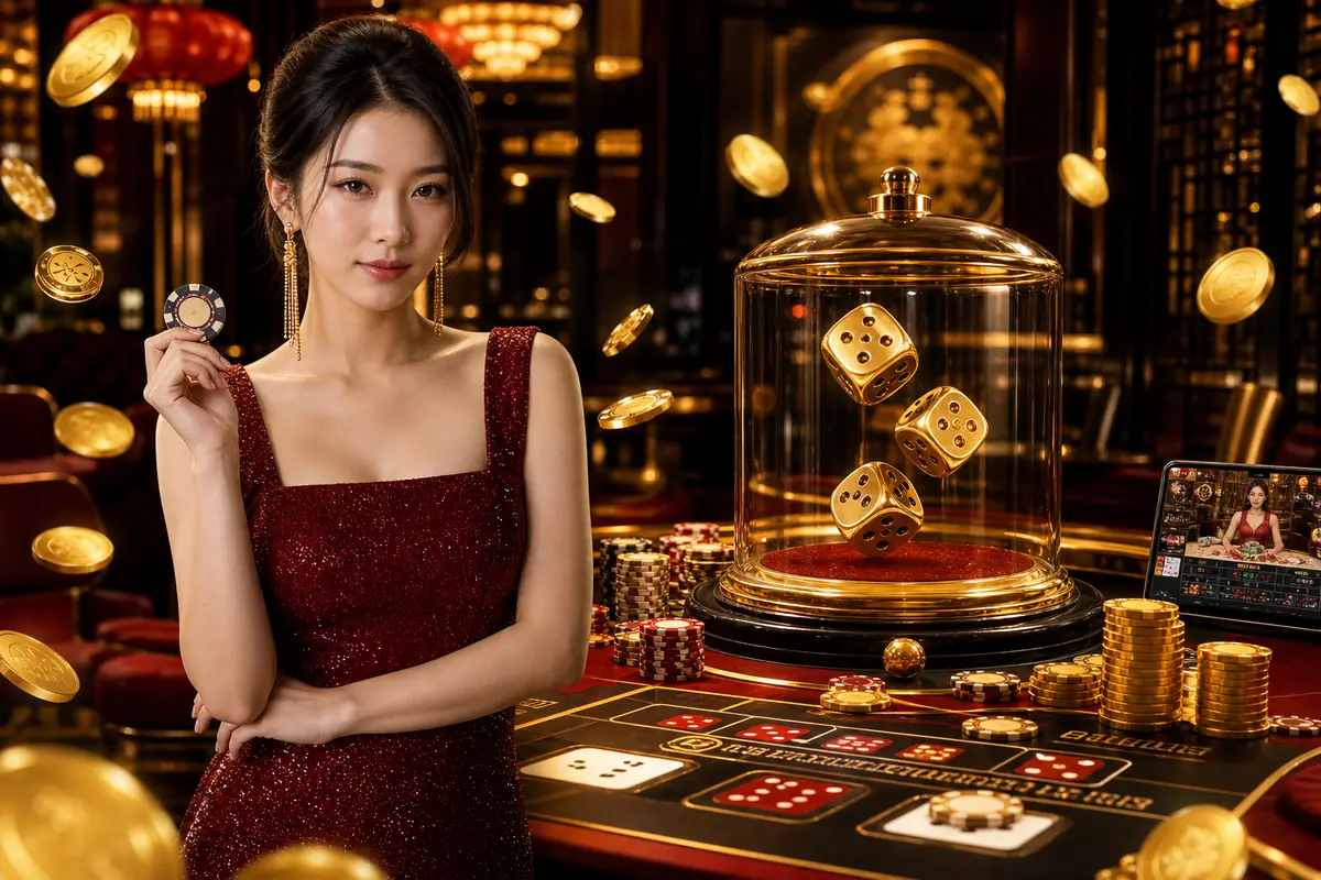crown2u slot video bertema naga emas